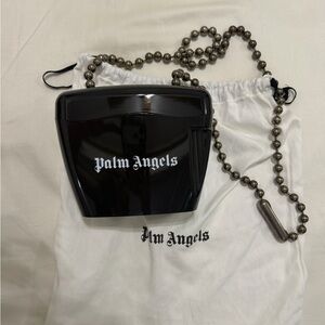 Palm Angels Black Mini Chain Bag – Authentic